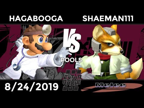 Extra Angle Melee: Pools - Hagabooga (Dr. Mario) vs Shaeman111 (Fox)