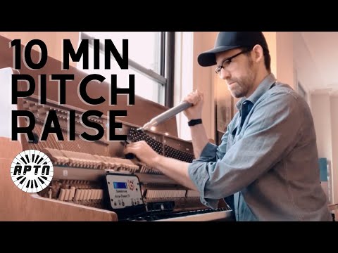 How to Pitch Raise a Piano tuning in less than 10 minutes