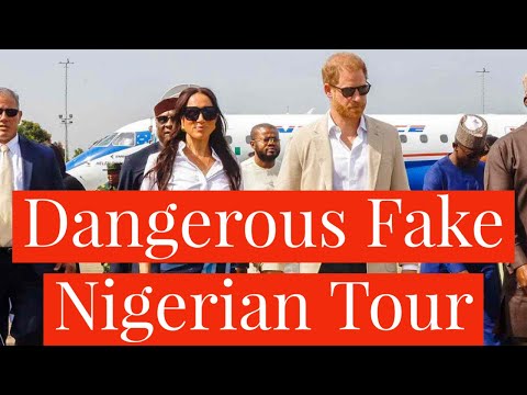 Prince Harry & Meghan Markle Dangerous Attempt to Fake Royal Tour During Nigerian Tour