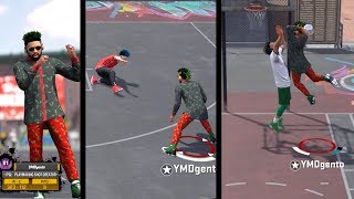 BACK 2 BACK ANKLE BREAKERS HAD HIM CRYING FOR HELP! Dodged Nasty Contact Poster! NBA 2k18 Playground
