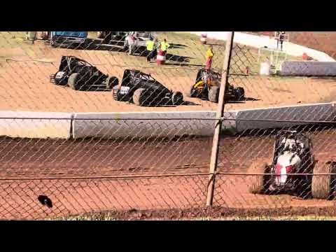 Wingless Sprints Queensland Title Hot Laps Toowoomba Speedway 13/01/2024