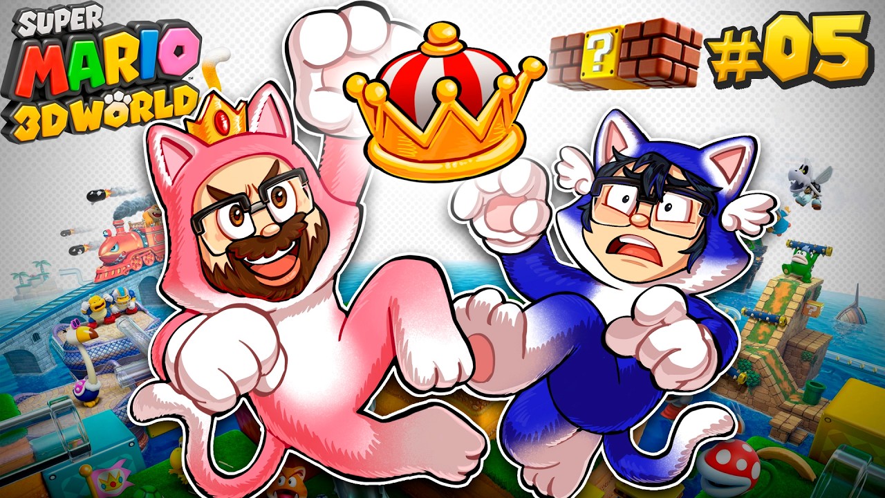 japão é tipo um anime? 🗾🍙⛩️ - Super Mario 3D World #5