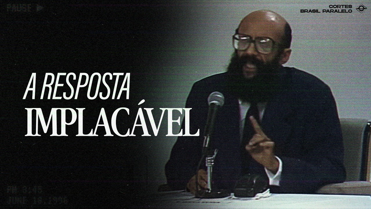 A resposta de Enéas ao ser chamado de fascista ao vivo