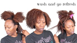HOW not TO REFRESH A WASH AND GO |Heyknottygirl Hair
