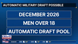 Automatic military draft possible in U.S.