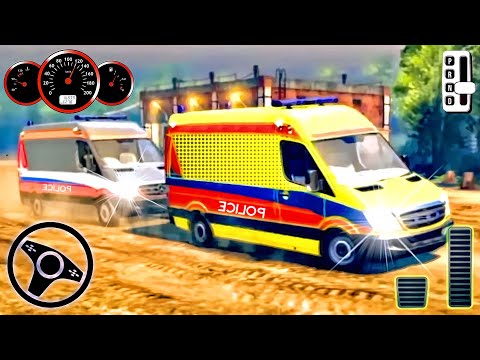 Ambulance Rescue Offroad Car - Rescue VAN Driving Simulator | Android Gameplay