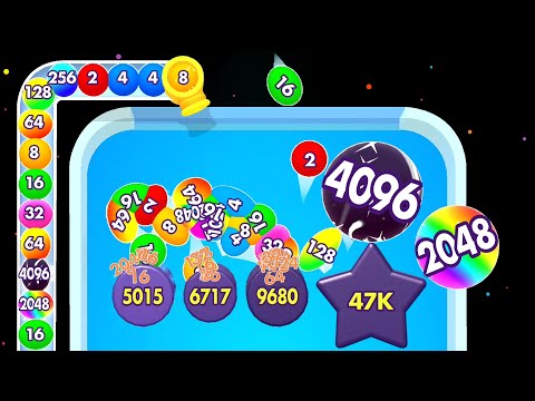 Bounce Merge 2048 - Unlock 4096 Ball (Score: 2488791) Part 01 - YouTube