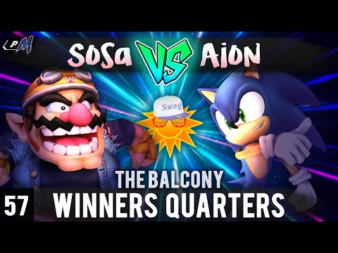 PM @ the Balcony 57 - Winners Quarters ft. R3|Sosa (Wario) VS Aion (Sonic)