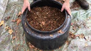 DIY How to Leaf Mulching cheap and easy
