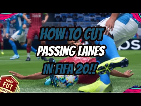 FIFA 20: HOW TO CUT PASSING LANES | FIFA 20 DEFENDING TUTORIALS | DONTEEVEE LICENSED COACH