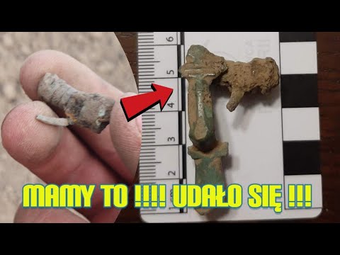 fibula na wykopkach .niesamowite szczęście  !!! historia  zabytkowego przedmiotu.