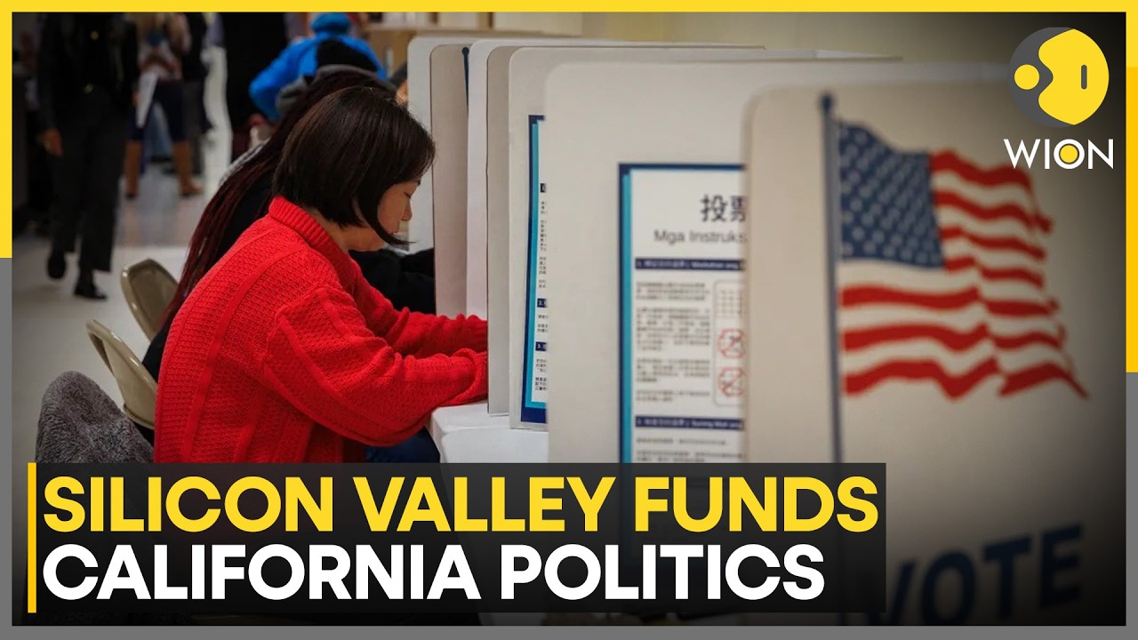 Silicon Valley Tech Billionaires Spend Heavily in California Races | WION News