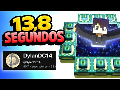 ⏰ NUEVO RÉCORD 🔥Minecraft en 14 SEGUNDOS!!! DylanDC14