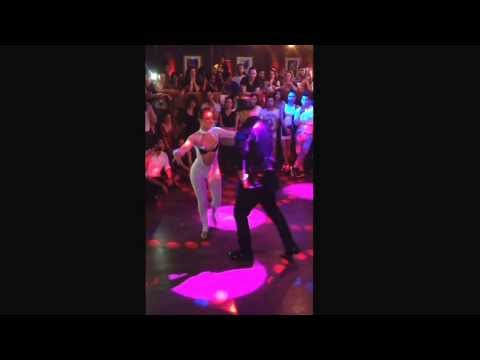 Great new bachata performance in bar salsa london by Julian Mr. M & Angela Mariano.
