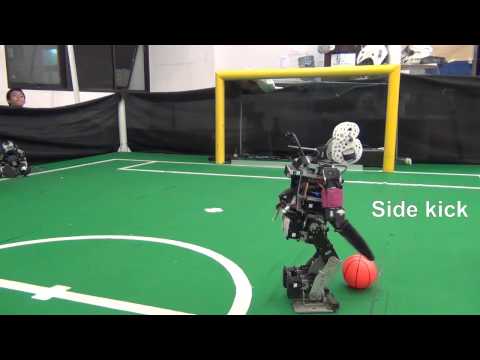 Eros_Team - Robocup 2014 Qualification Humanoid KidSize League