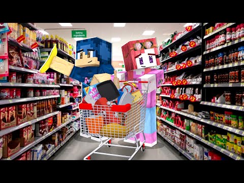 UNA GIORNATA NEL NUOVO CENTRO COMMERCIALE! - MINECRAFT *VITA IN CITTÀ*