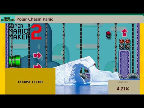 Super Mario Maker 2 - Polar Chasm Panic