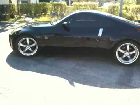 My 350z TSW wheels