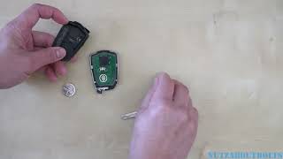 2017-2023 Cadillac XT5 Key Fob battery replacement