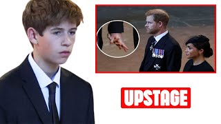 UPSTAGED By A 14 Yr Old! Viscount Severn Gives Meghan BITTER LESSON In Behaviour At Queen Funeral