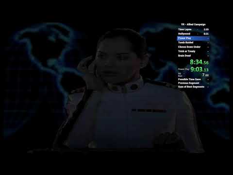 Red Alert 2 Yuri's Revenge Allied Campaign Speedrun in 42:47