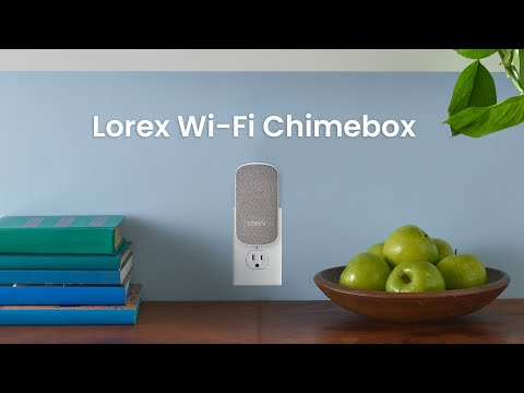 Lorex Wi-Fi Chime for 1080p and 2K Video Doorbells with Customizable Chimes