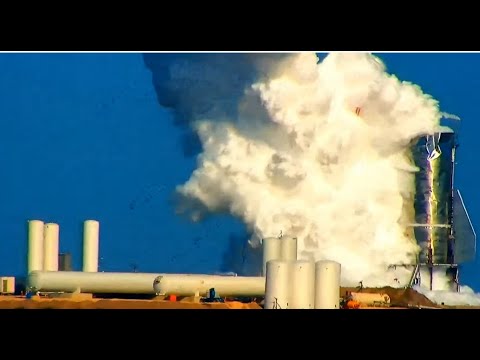 SpaceX's Starship Prototype Mk1 Blows Its Top During Cryogenic Pressure ...