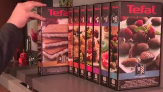preview picture of video 'Coffret Snack Collection (Tefal) : Les gaufrettes'