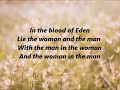 Peter Gabriel - Blood Of Eden (Lyrics)