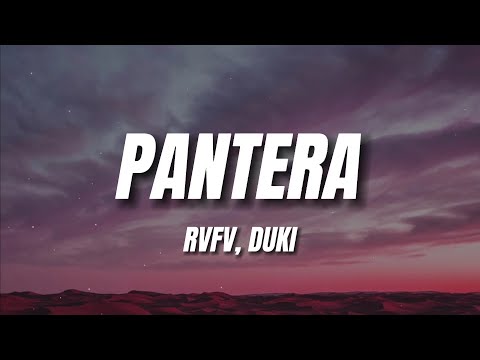 RVFV, Duki - Pantera (Letra)