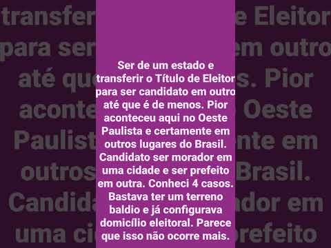 Teve um caso nacionalmente famoso. O governador do Piauí Hugo Napoleão nasceu nos EUA.E morava no DF