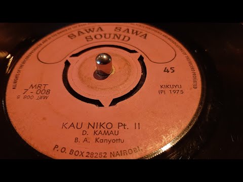 Daniel Kamau - Kau Niko Pt 2 (1975 sawa sawa sound 7") Kikuyu