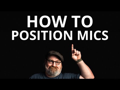 How to Position Microphones for Spoken Word