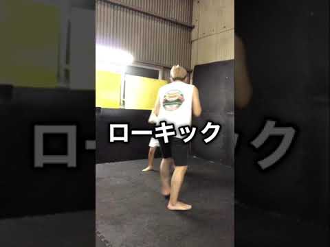 ローキックの蹴り方