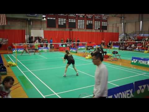 2017 Yonex Boston Open Badminton - Collegiate Ladies Doubles