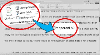 Insert Citations and Bibliography Quickly!