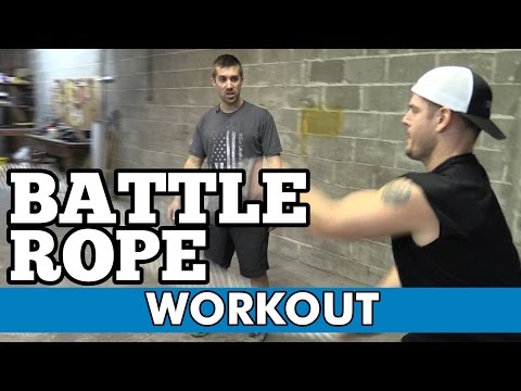 Battle Rope Workout Routine - 5 Best Exercises