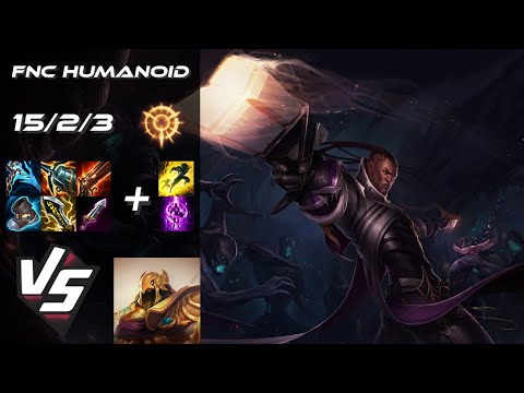 Fnatic Humanoid MID Lucian vs Azir - EU Challenger Patch 14.14