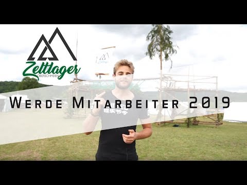 Werde Mitarbeiter 2019 - Zeltlager Oberschmeien