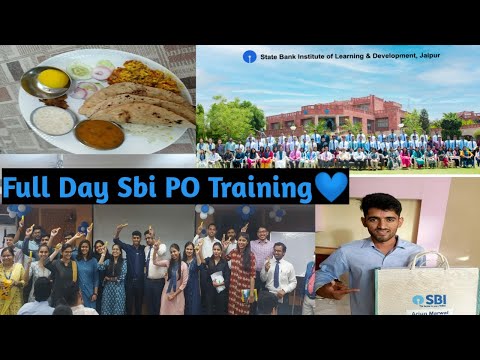 A Full day💖 schedule in SBI PO TRAINING🤩|| Best days of life😎💙SBI PO TRAINING DAYS || JAIPUR Circle|