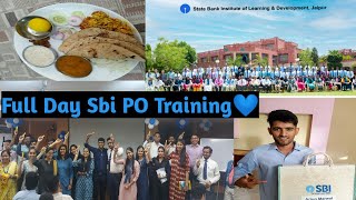 A Full day💖 schedule in SBI PO TRAINING🤩|| Best days of life😎💙SBI PO TRAINING DAYS || JAIPUR Circle|
