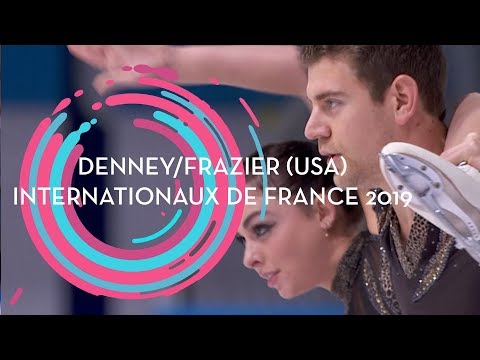 Denney/Frazier (USA) | Pairs Free Skating | Internationaux de France 2019 | #GPFigure