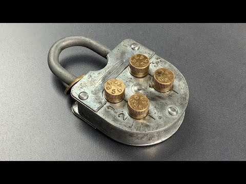 872】ビンテージソビエトのコンビネーションロックを速攻で解読 ([872] Vintage Soviet Combination Lock Decoded Quickly)