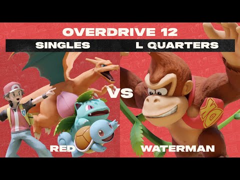OVERDRIVE 12 | Losers Quarter-Final - Red vs Waterman | Smash Ultimate SSBU