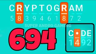 CRYPTOGRAM 694
