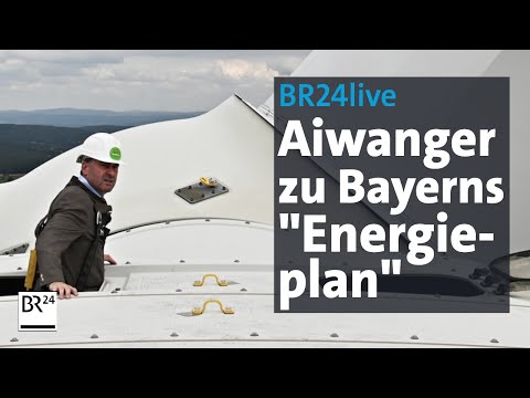 BR24live: Reicht Bayerns Plan für die Energiewende? Regierungserklärung von Hubert Aiwanger | BR24