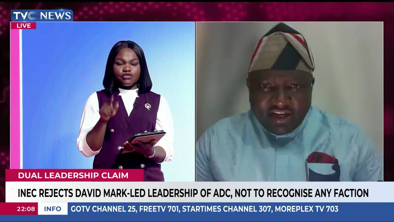 INEC Rejects David Mark-Led Leadership Of ADC, Not To Recognise Any Faction