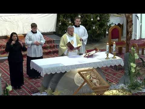Sv. Omša Gbely - 28. 12. 2025  o 10:30  - Sv. rodiny Ježiša, Márie a Jozefa, sviatok