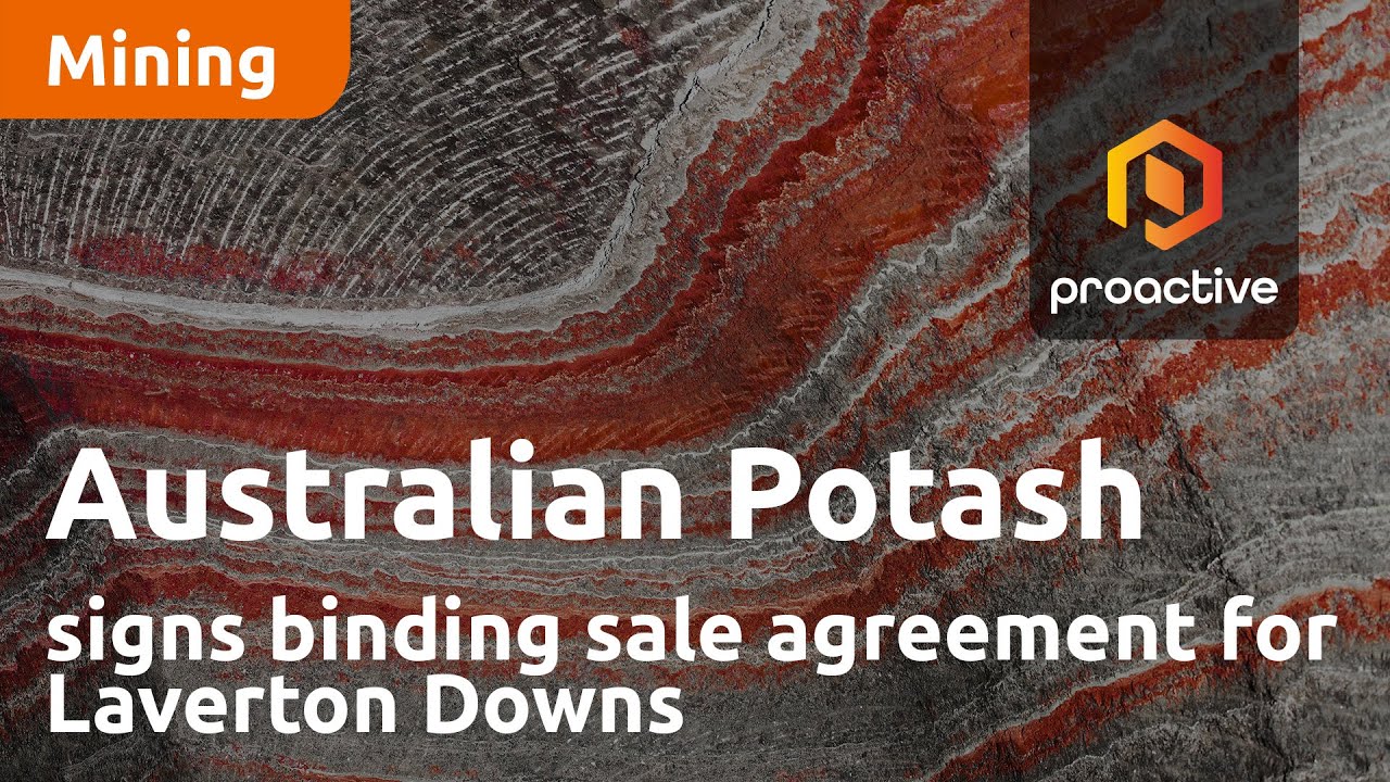 Australian Potash signs binding sale agreement for Laverton Downs