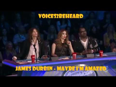 "James Durbin - Maybe I'm amazed" American Idol 2011 Top 13